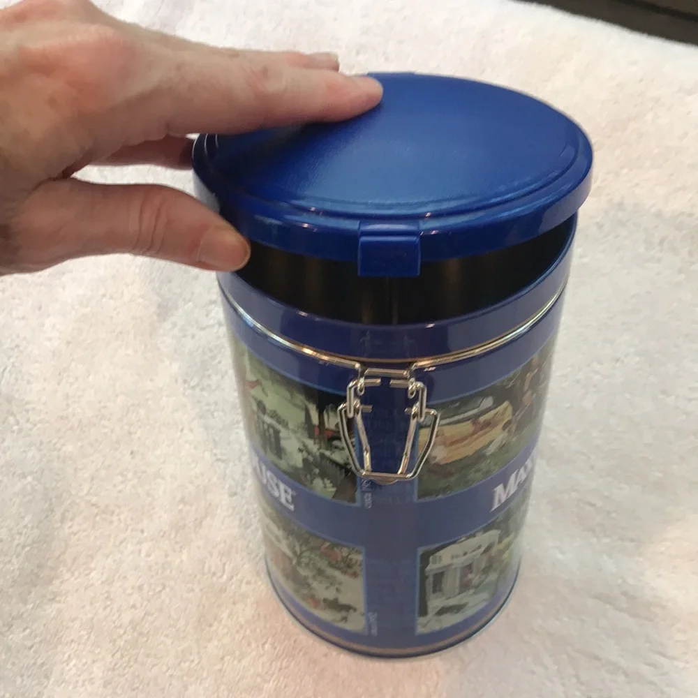 Maxwell House Coffee Canister Tin
